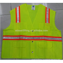 cheap safety vest glow in the dark for warning